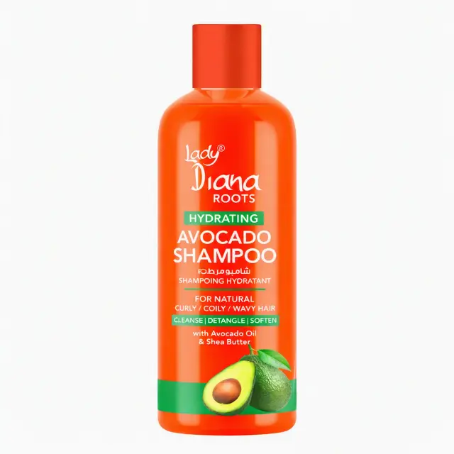 Lady Diana Avacado & Shea Butter Hydrating Shampoo 480Ml
